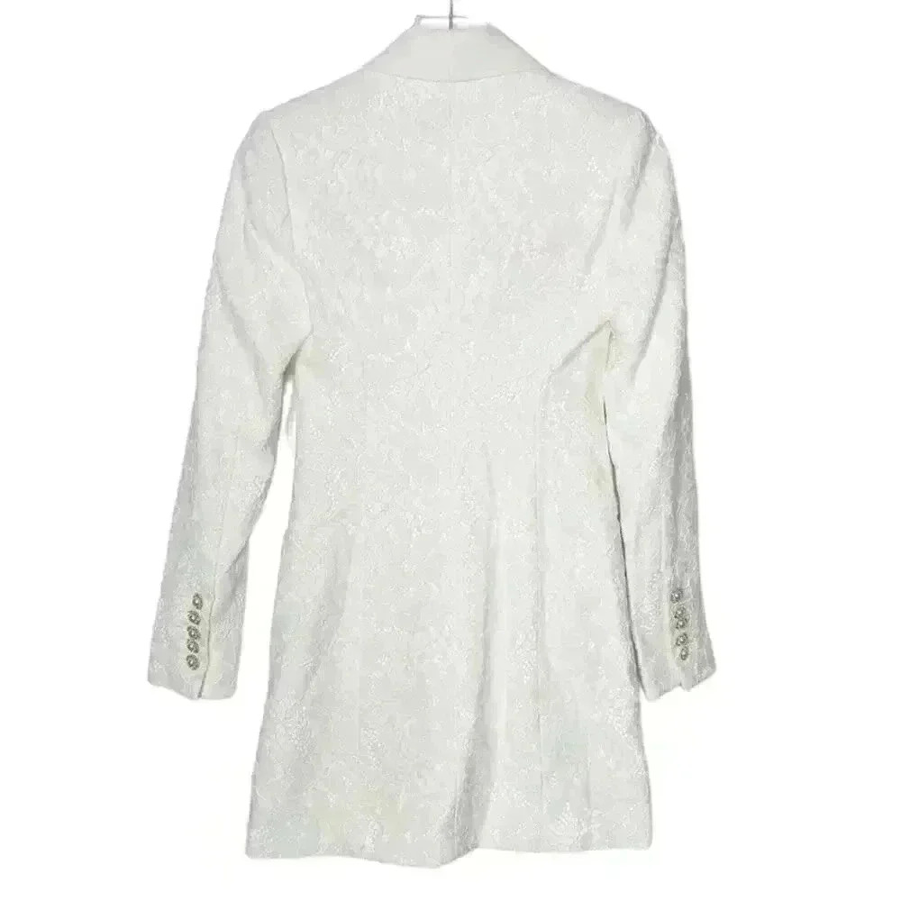 NWT Rebecca Vallance Bridal Harriet blazer minidress Size 2 US - Picture 7 of 16
